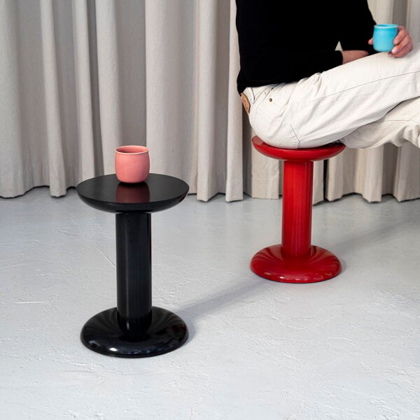 Stools, Thing stool, black, Black