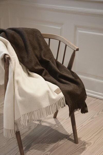 Blankets, Alpaca throw, white, White