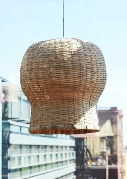 Pendant lamps, Bamboo lights Ilkka Suppanen, pendant lamp, L, Natural