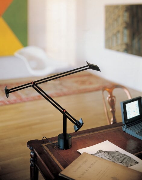 Lampes de bureau, Lampe de table Tizio Micro, Noir