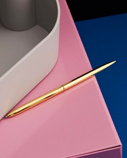 Stationery, Bullet pen, gold, Gold