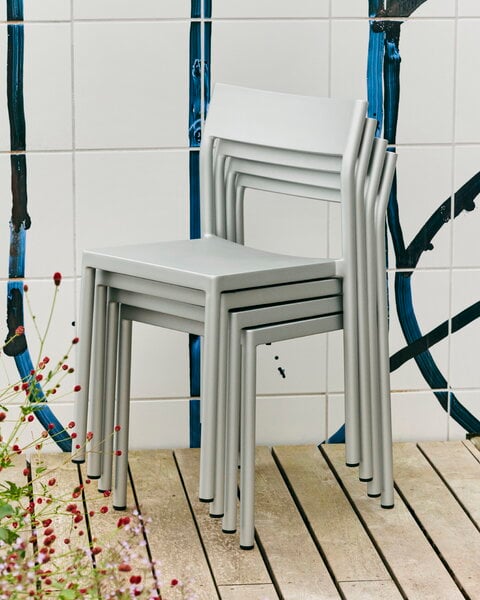 Terassituolit, Type tuoli, silver grey, Harmaa