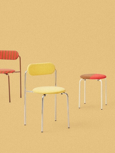 Sedie da pranzo, Sedia Moderno, giallo chiaro, Giallo