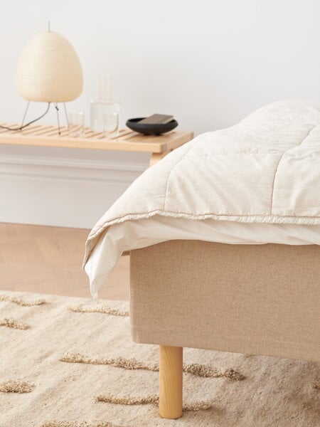 Bedspreads, Tuuli double bed cover, 260 x 260 cm, nougat, Beige