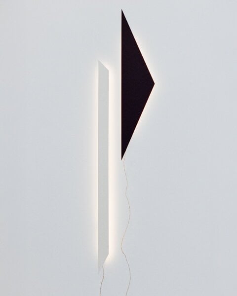 Lampade da parete, Lampada da parete Tramonto 02, bianco naturale, Bianco