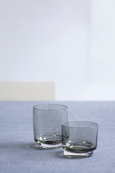 Bicchieri da acqua, Bicchiere Inner Circle, 4 pz, 15 cl, grigio fumo, Grigio