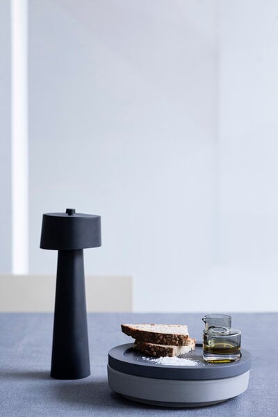 Salt & pepper, Maarten Baas pepper mill, matt black, Black