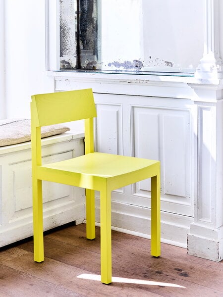 Dining chairs, Silent chair, sun, Yellow