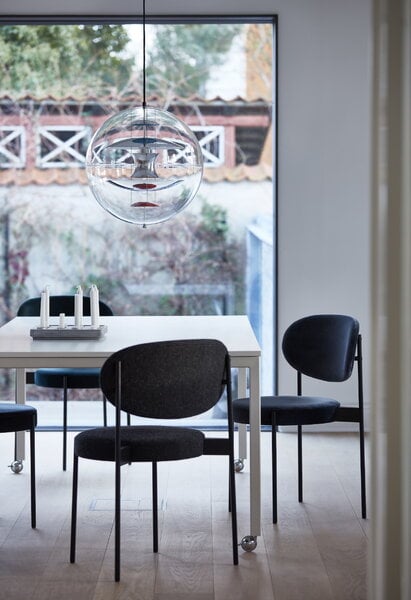 Ruokapöydän tuolit, Series 430 tuoli, tummanharmaa, Harmaa