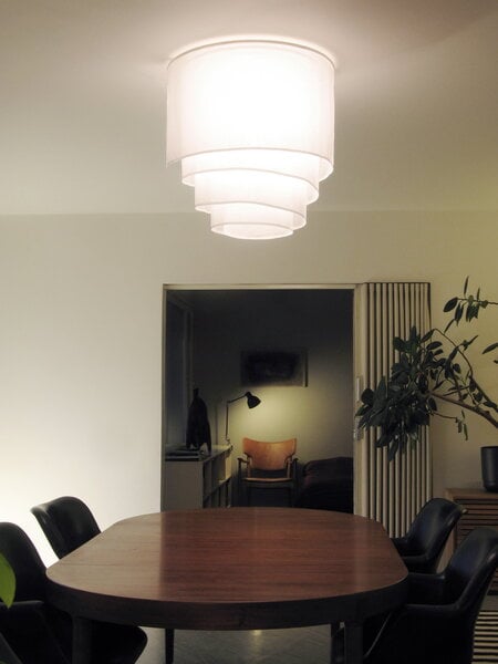 Flush ceiling lights, Iso Vuolle plafond light, 65 cm, White