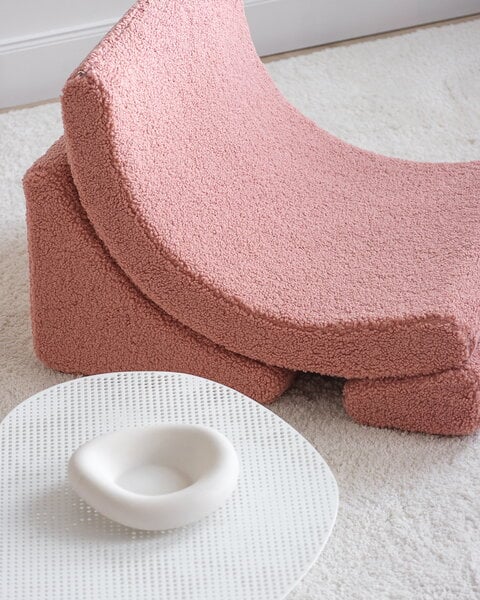 Kids' furniture, Moon chair, guava pink, Pink