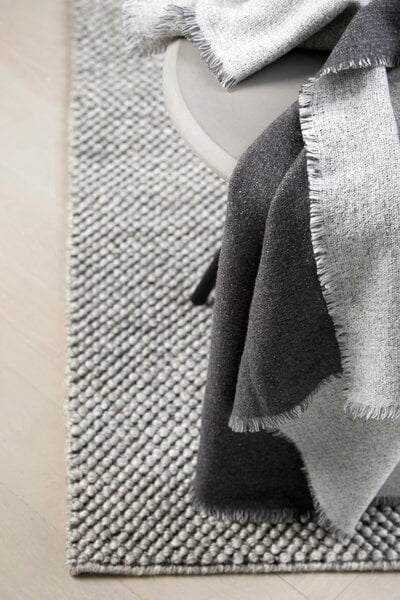 Blankets, Double throw, dark grey - light grey, Gray