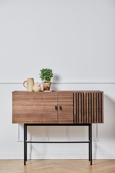 Sideboards und Kommoden, Array Sideboard, 120 cm, Walnuss, Braun