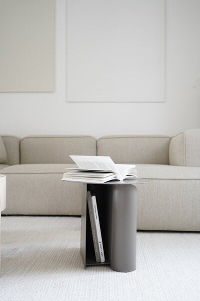 Side & end tables, Sentrum side table, taupe, Gray