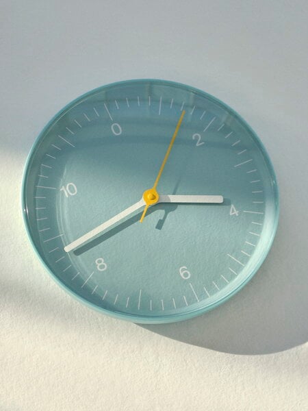 HAY Wall Clock Blue Finnish Design Shop   Wall Clock Light Blue 