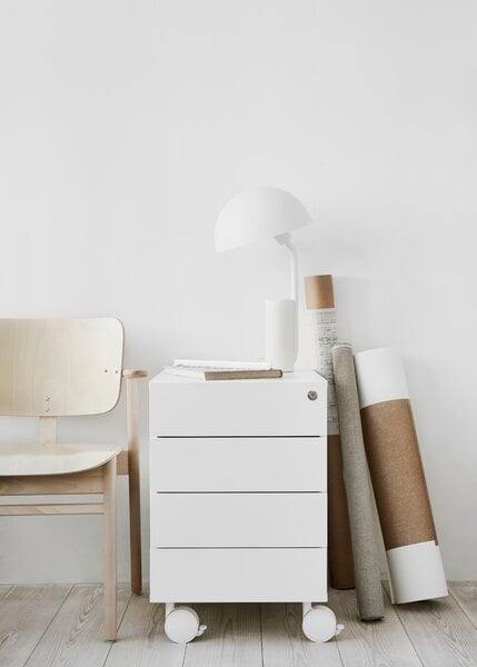 Storage furniture, 24/7 drawer unit, white, White
