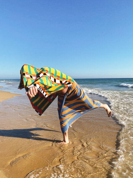 Badehandtücher, Beach 1 XL Handtuch, 100 x 180 cm, mehrfarbig, Mehrfarbig
