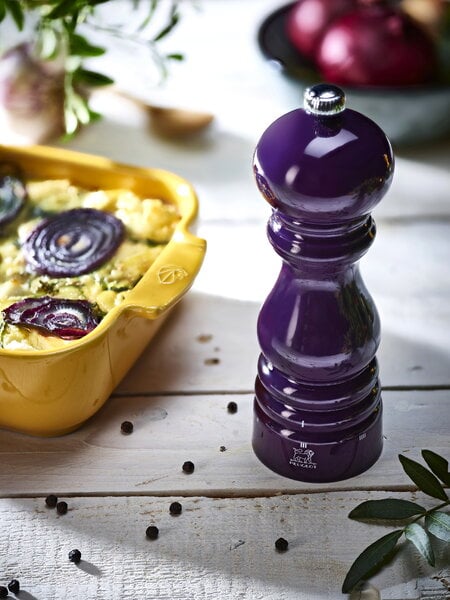 Salt & pepper, ParisRama U'Select pepper mill, 18 cm, eggplant, Purple