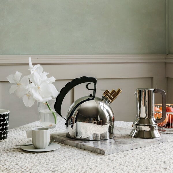 Coffee pots & teapots, Espresso coffee maker 9090, 3 cups, Silver