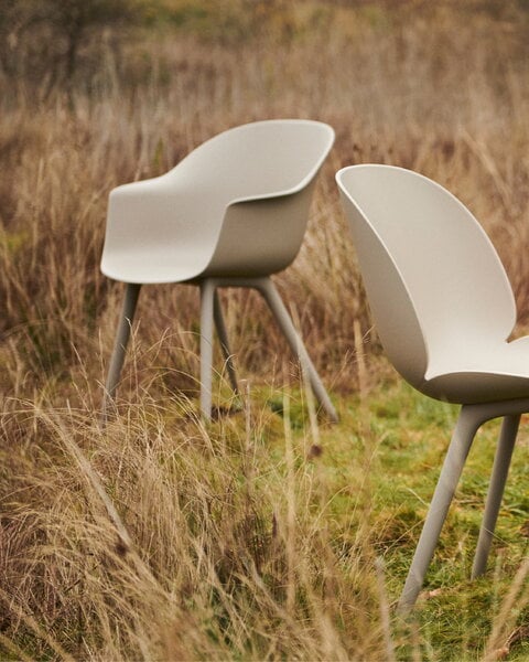 Chaises de salle à manger, Chaise de salle à manger d'extérieur Beetle, new beige, Beige