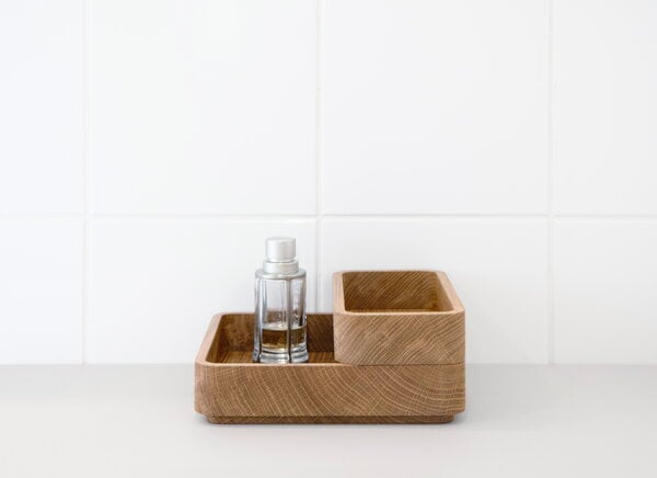 Wooden Offcuts Boxette box set, oiled oak | Finnish Design Shop