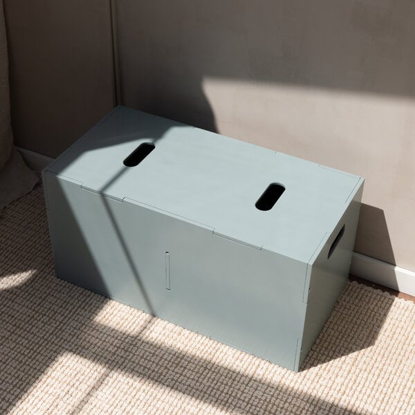 Aufbewahrungsbehälter, Cube Long Aufbewahrungsbox, Olivgrün, Grün