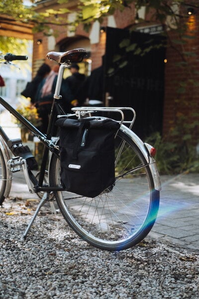 Radfahren, Commuter Gepäckträger, polierter Edelstahl, Silber