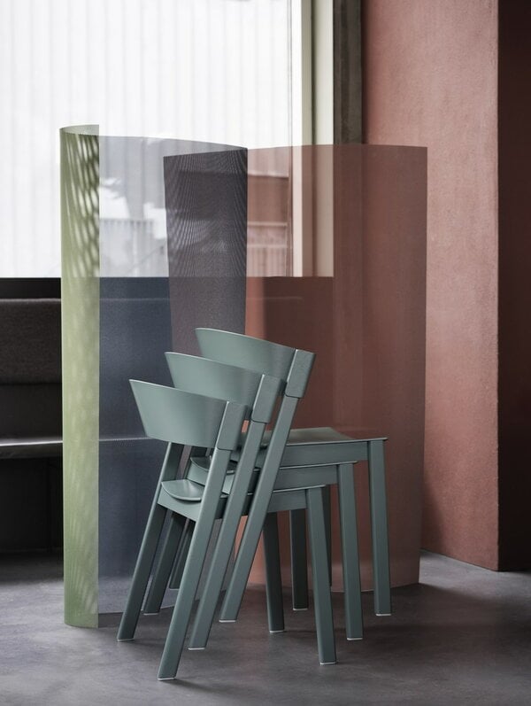 Ruokapöydän tuolit, Cover tuoli, vihreä, Harmaa