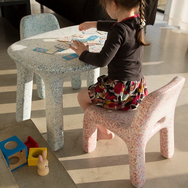 Kids' furniture, Luisa table, ocean, Light blue