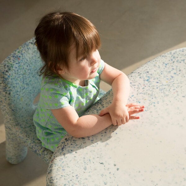 Kids' furniture, Luisa table, ocean, Light blue