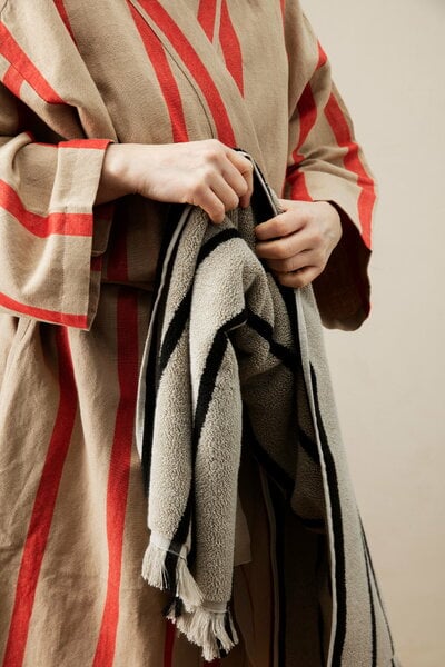 Bathrobes, Field robe, camel - red, Beige