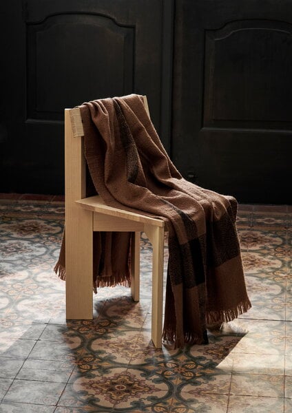 Blankets, Dry blanket, 120 x 170 cm, sugar kelp - black, Brown