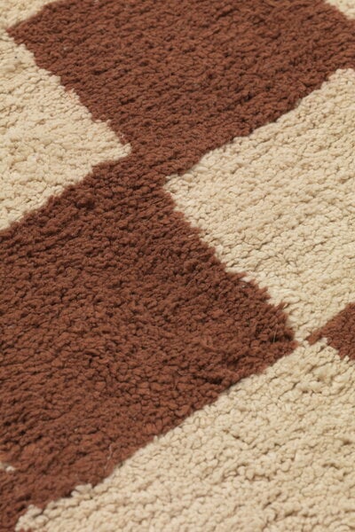 Kids' rugs, Mara Washable rug, 150 x 80 cm, rust - warm sand, Beige