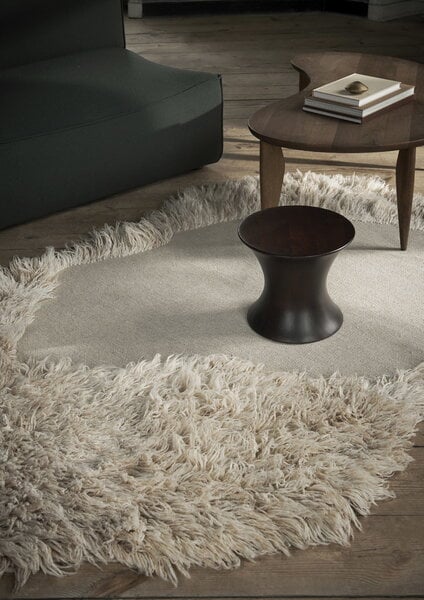 Wool rugs, Norte rug, 150 x 200 cm, natural, Beige