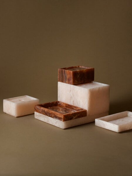 Jars & boxes, Mist box, 7,5 x 10 cm, pearl, Pink