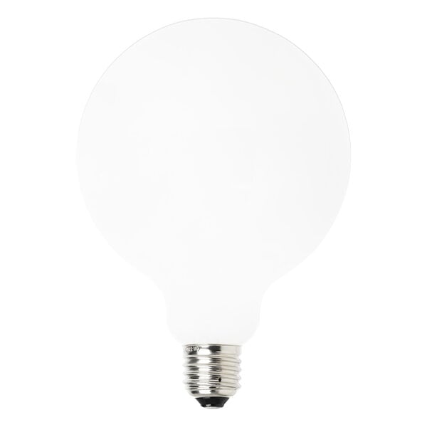 Lampadine, Lampadina LED opale 8W E27, 12,5 cm, Trasparente
