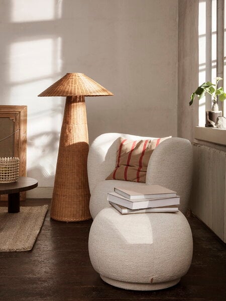 Decorative cushions, Grand cushion, 50 x 50 cm, camel - red, Beige