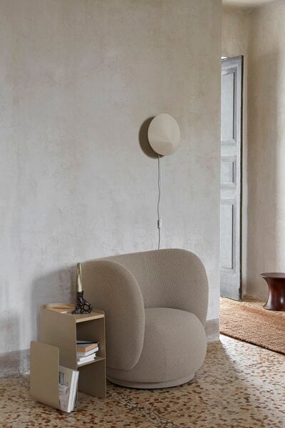 Lampade da parete, Lampada con collegamento diretto a parete Arum, cashmere, Beige