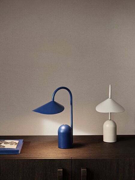 Portable lamps, Arum portable lamp, bright blue, Blue