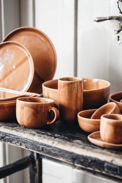 Tazze, Tazza da caffè e tè Svelte, 4 dl, terracotta, Marrone