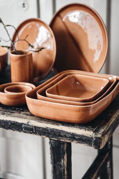 Bowls, Svelte bowl, 9 cm, terracotta, Brown