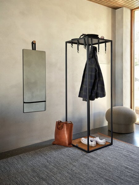 Coat stands, Atelier floor hanger, Black