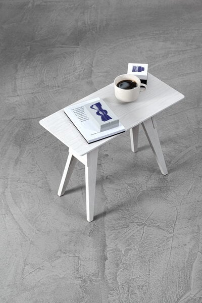 Sivu- ja apupöydät, Arco sivupöytä, pieni, valkoinen, Valkoinen
