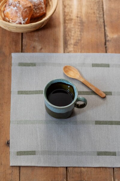 Placemats & runners, Linnea placemat, linen - olive, Natural