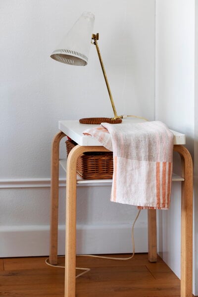 Tea towels, Toffee hand towel, rust - rose, Orange