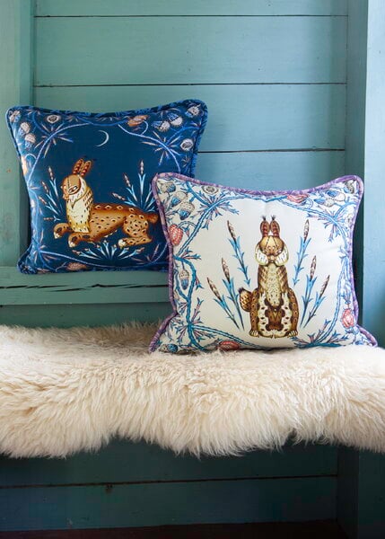 Cushion covers, Lynx Moonlight cushion cover, 50 x 50 cm, Brown