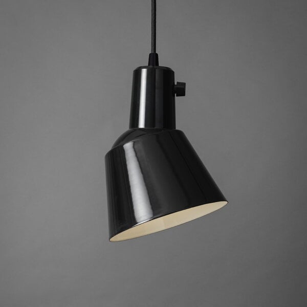 Lampade a sospensione, Lampada a sospensione K831, nera, Nero