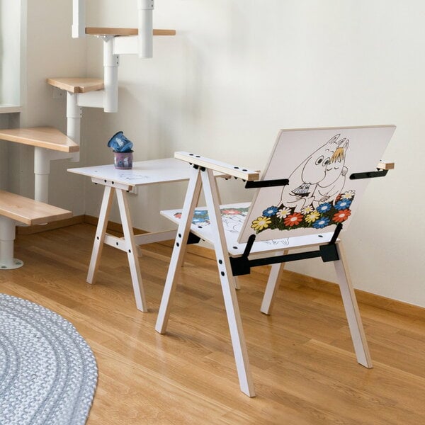 Mobili per bambini, Sedia Moomin, media, Multicolore