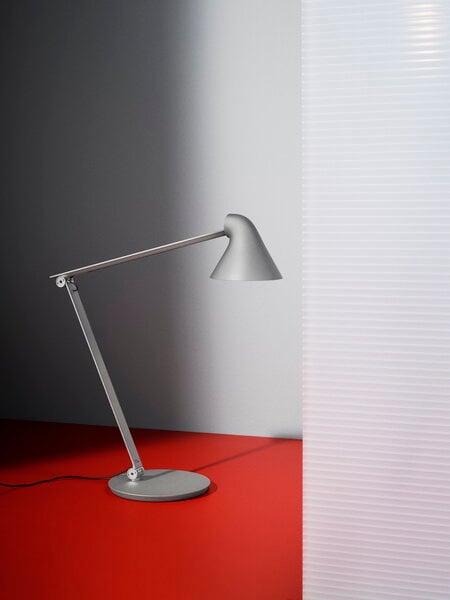 Desk lamps, NJP table lamp, light grey, Gray