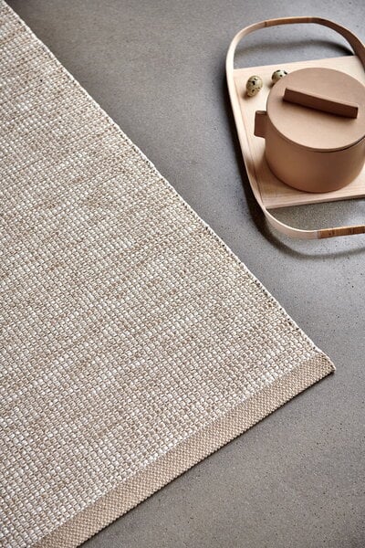 Plastic rugs, Sam rug, 70 x 150 cm, beige - vanilla, Beige